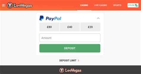 leovegas paypal|Try PayPal casino payments out today! .